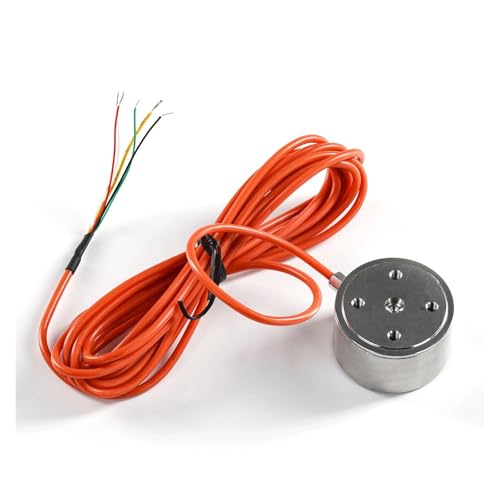 41 mm Mini-Wägezelle for Kraft-Kompressions-Druckprüfung, Dehnungsmessstreifen, Touch-Sense-System, Bereich 5 kg – 2000 kg Zug- und Druckkraft prüfen(Range 0-10KG) von YXZKJZJ