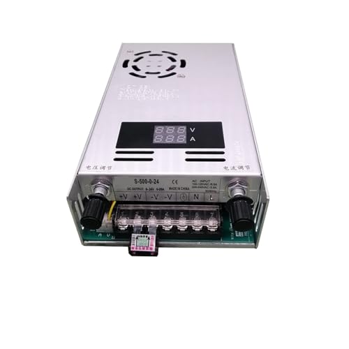 500W einstellbares geregeltes Schaltnetzteil mit Digitalanzeige Stromversorgung for LED DC 0-12V 24V 36V 48V 60V 80V LED-Transformator-Treiber für Elektronik, Automatisierungsgeräte, LED-Beleuc(0-60V von YXZKJZJ