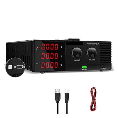60 V 30 A RS232-Anschluss Digitales Gleichstromnetzteil Labor Einstellbares Gleichstrom-Schaltnetzteil 30 V 150 V 10 A 100 V 20 A 100 A 200 V 300 V 5 A PC-Software Hohe Präzision, große Reichweite(30V 60 V 30 A RS232-Anschluss Digitales Gleichstromnetzteil Labor Einstellbares Gleichstrom-Schaltnetzteil 30 V 150 V 10 A 100 V 20 A 100 A 200 V 300 V 5 A PC-Software Hohe Präzision, große Reichweite(30V von YXZKJZJ