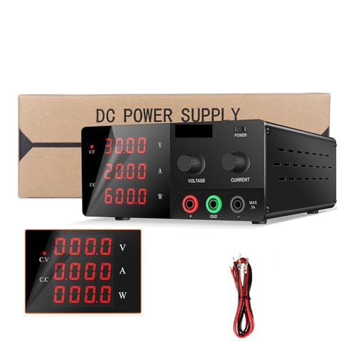 600 W 900 W einstellbare Gleichstromversorgung for Labortische mit hochpräziser 4-stelliger LED-Anzeige 30 V 30 A 60 V 10 A 100 V 5 A 30 V 20 A 15 V 60 A Spannungsregler Hohe Präzision, große Reichwei 600 W 900 W einstellbare Gleichstromversorgung for Labortische mit hochpräziser 4-stelliger LED-Anzeige 30 V 30 A 60 V 10 A 100 V 5 A 30 V 20 A 15 V 60 A Spannungsregler Hohe Präzision, große Reichwei von YXZKJZJ