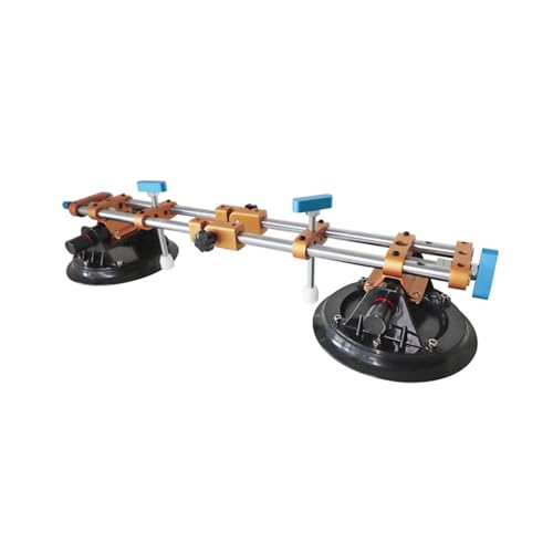 8-Zoll-Stein-Nahtsetzer, Einzel- und Doppelstangen for Verbinden von Arbeitsplatten, einstellbar von 90 bis 180 Grad, Saugnapf Für Nivellieren von Nahtverbindungen(Type1) von YXZKJZJ