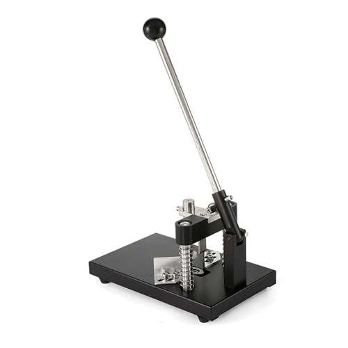 A3 Stahl Manuelle Schneide Filet Maschine for Cut PVC Papier Karte Büro Business Oberen + unteren Form Papier Schneiden Form Mehrere Anwendungsszenarien(Black-Only Machine) von YXZKJZJ