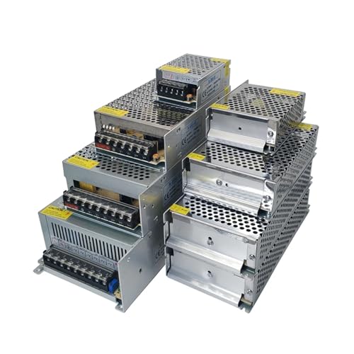 AC DC 3V 9V 15V 18V Schaltnetzteil 5V 12V 24V 36V 48V 1A 2A 3A 5A 6A 8A 10A - 60A Transformator zu 12V 24V 5V DC Spannungswandler für Elektronik, Automatisierungsgeräte, LED-Beleuc(12V,1A) von YXZKJZJ