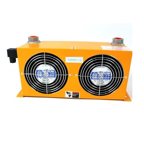 AH0608TL-CA 60L/min Durchflusskühler-Ölkühlungs-Wärmetauscher Kühlerölkühler-Plattenstift-Wärmetauscher for Hydrauliksystem Mehrere Anwendungsszenarien(AC380V) von YXZKJZJ