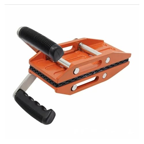 Arbeitssparende Zweihand-Trageklemme for Granit, Glas, Steinplatten, Hebewerkzeug mit Gummi for Keramik, Marmor, 350 kg Für Nivellieren von Nahtverbindungen(Orange) von YXZKJZJ