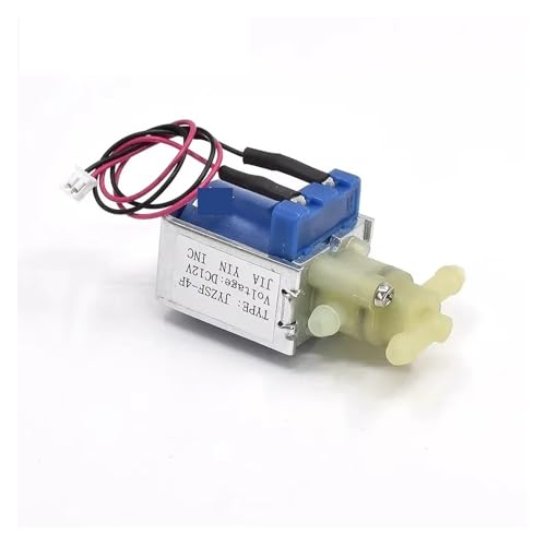 DC 12V/ 24V Kleines 2-Positionen-3-Wege-Elektromagnetventil Elektromagnetischer Luft-Wasser-Ventilfluss Geeignet für kleine Räume(Model B 12V) von YXZKJZJ