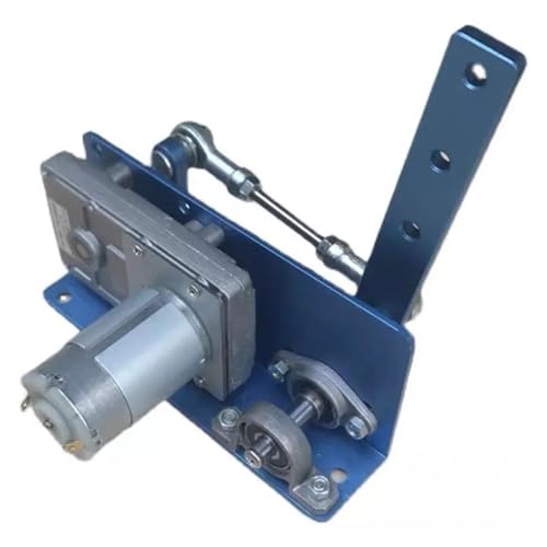 DC 12V 24V Getriebemotor Automatische Schaukelmaschine DIY Design DC-Reziprok-Schwenkmotor Schwenkwinkel 20-120 Grad einstellbar Mehrere Anwendungsszenarien(90,12V) von YXZKJZJ