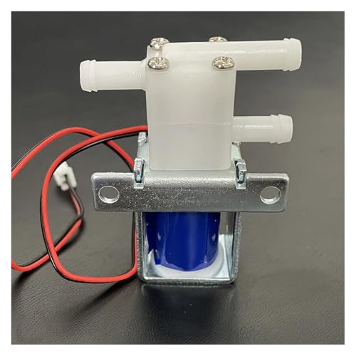 DC 6 V/12 V/24 V Zwei-Positionen Drei-Wege Elektrisches Magnetventil N/ON/C Elektromagnetisches Wasserventil Geeignet für kleine Räume(24V) von YXZKJZJ