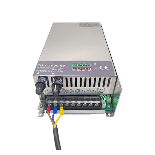 DC Universal Geregeltes Schaltnetzteil Digitalanzeige 1000W Netzteil for Led Dc 12V 24V 36V 48V 60V 80V 90V 100V für Elektronik, Automatisierungsgeräte, LED-Beleuc(0-24V 0-40A) von YXZKJZJ