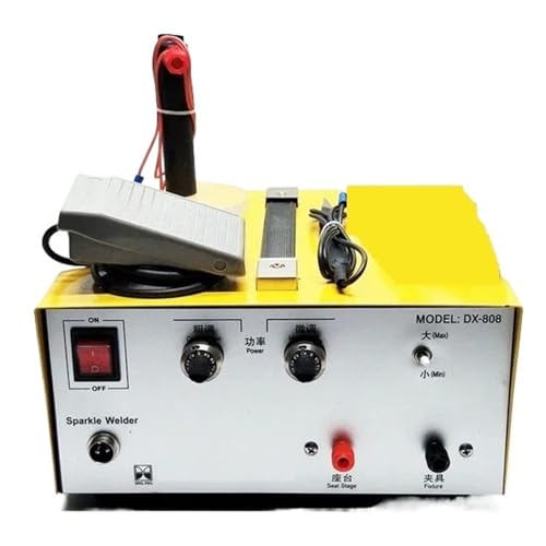 DX-808 Pulse Sparkle Spot Schweißer Gold Silber Schmuck Maschine Werkzeug Elektrische Pulse Spot Schweißer Maschine 80A 30A Mehrere Anwendungsszenarien(80A) von YXZKJZJ