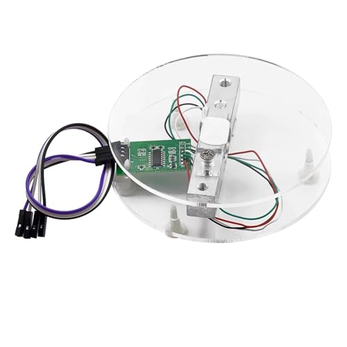 Digitale Wägezelle HX711 AD-Konverter Breakout-Modul 5KG 10KG Tragbarer Gewichtssensor for elektronische Küchenwaage Zug- und Druckkraft prüfen(20KG Welded) von YXZKJZJ