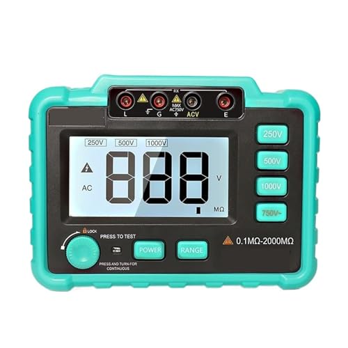 Digitales Isolationswiderstandsmessgerät VC60B + Megohm Megohmmeter Erdungswiderstand Impedanztester Kurzschluss Mehrere Anwendungsszenarien Digitales Isolationswiderstandsmessgerät VC60B + Megohm Megohmmeter Erdungswiderstand Impedanztester Kurzschluss Mehrere Anwendungsszenarien von YXZKJZJ