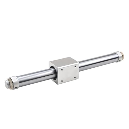 Doppeltwirkend S40x100x200x300 Magnetischer Kolbenstangenloser Zylinder Pneumatischer Luftzylinder 40mm Bohrung für Industriemaschinen(RMS40x700) von YXZKJZJ