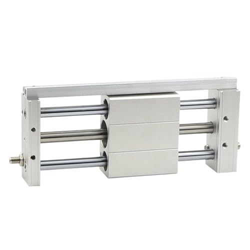 Doppeltwirkender pneumatischer Luftzylinder RMT25x100/200/300/500/600/800/1000S magnetischer kolbenstangenloser Zylinder für Industriemaschinen(RMT25x900) von YXZKJZJ