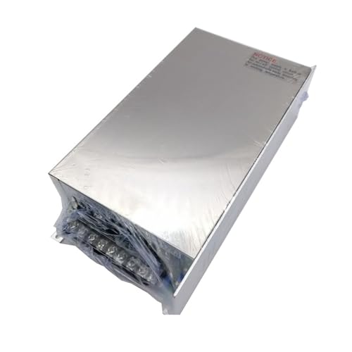 Einstellbare 1000W Schalt Netzteil 0-12V 15V 24V 36V 40V 48V 55V 60V 72V 80V 90V 100V 110V 220V for Led AC Zu DC Transformator Fahrer für Elektronik, Automatisierungsgeräte, LED-Beleuc(0-55V) von YXZKJZJ