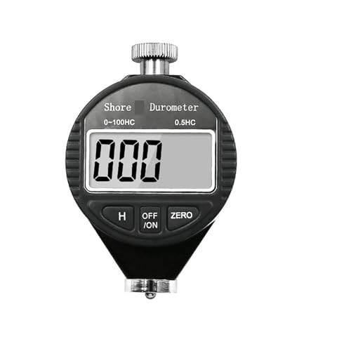HA HD HC Digitales Shore-Durometer, Sklerometer, Gummi-Härteprüfgerät, Absatz Hohe Empfindlichkeit(HD black) von YXZKJZJ