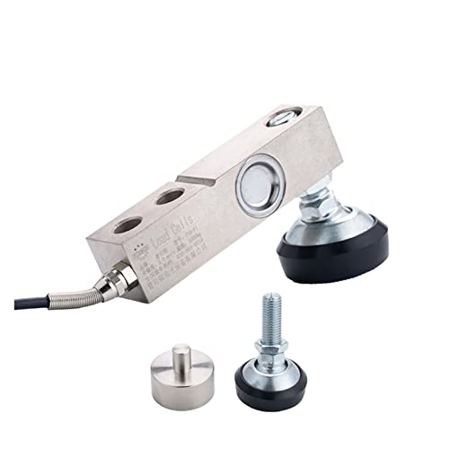 Hochpräzise Wägezellen 2000KG 2T Scherstrahl-Legierungsstahl-Wiegesensor mit abgeschirmtem Kabel for elektronische Gleiswaage Zug- und Druckkraft prüfen(2000KG) von YXZKJZJ