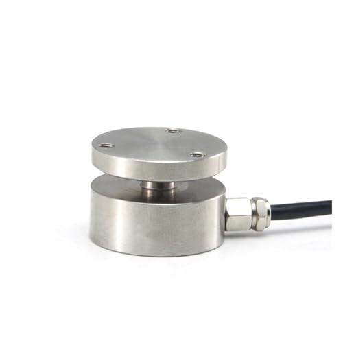 Hochpräziser 25-mm-Inline-Wägezellen-Miniatur-Druck- und Spannungs-Dehnungsmessstreifen-Sensor zur Messung der Aufprallkraft Zug- und Druckkraft prüfen(500KG) von YXZKJZJ