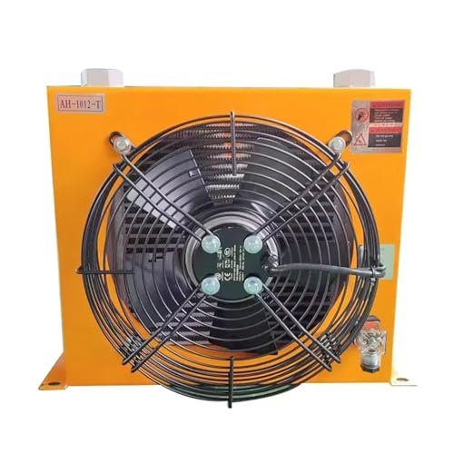 Hydraulischer Luftkühler AH1012T-CA Luftgekühlter Ölkühler DC 12 V/24 V/220 V/380 V 100 l/min Kraftstofftank-Kühler 1400 U/min Mehrere Anwendungsszenarien(DC 24V) von YXZKJZJ