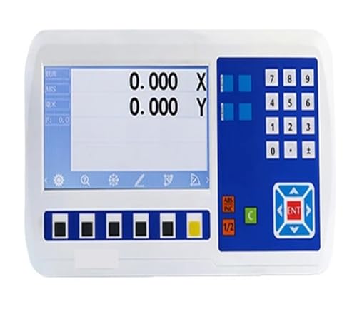 LCD-Dro-Digitalanzeige-Set, Display-Set, lineare optische Skala 100 bis 1000 mm for Drehmaschinen, CNC-Fräsmaschinen für Dreh- und Bohrmaschinen(2 axis lcd dro set) von YXZKJZJ