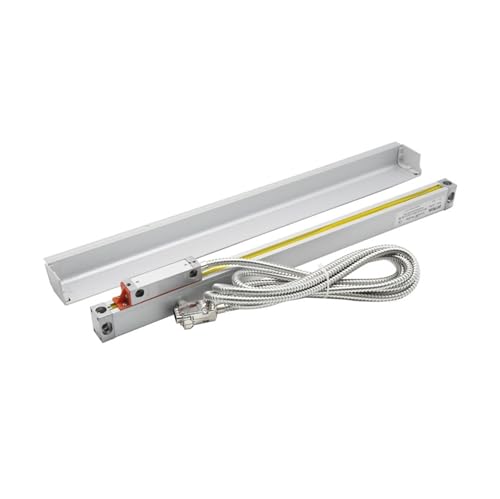 Lineare Glaswaage, hochpräziser IP55-5-µm-Standard, 50–1000 mm, optisches Gitterlineal, linearer Encoder-Sensor für Dreh- und Bohrmaschinen(700mm) von YXZKJZJ