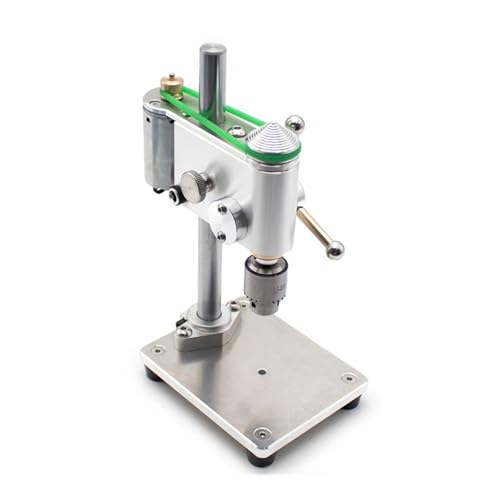 Mikro-Tischbohrmaschine, Mini-Bohrmaschine mit geschwindigkeitsregulierbarem Netzteil, 0,3–4mm Dreibackenfutter, Präzisionswerkzeuge zur Uhrreparatur Mehrere Anwendungsszenarien von YXZKJZJ