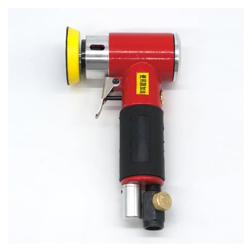 Mini-Luftschleifer, Polierer, pneumatischer Polierer, 90-Grad-Exzenterschleifer, luftbetriebenes Werkzeug mit 2"3"-Zoll-Pad Vielseitig einsetzbar(Red) von YXZKJZJ