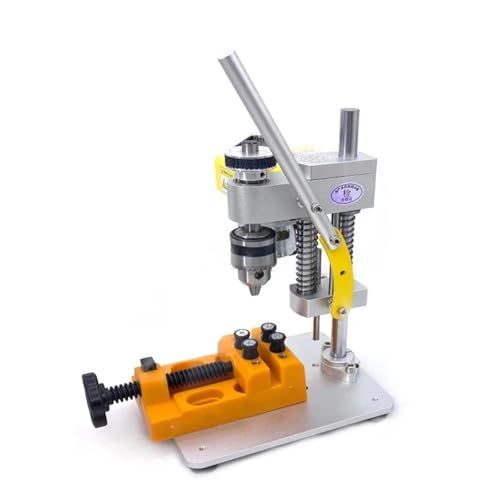 Multifunktionale Mini-Tischbohr-/Fräsmaschine, 120 W, DIY, hochpräzise Bohrmaschine, Bohrfutter-Lochstanzmaschine Mehrere Anwendungsszenarien(Model4) von YXZKJZJ