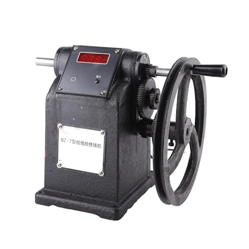 NZ-7 Hand Wickel Maschine Dicken Draht Hand Elektronische Zähler Binden Maschine Dicke Welle Breite Anwendung(Steel gear) von YXZKJZJ