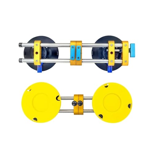 Nahtlose Nahtsetzer 6 Zoll Saugnäpfe for Granit Stein Marmor Platte Naht Verbinden und Nivellierung Arbeitsplatte Installation Für Nivellieren von Nahtverbindungen(Yellow) von YXZKJZJ