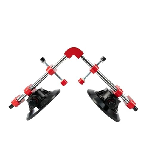 Nahtloser Nahtsetzer im rechten Winkel (90 Grad) mit 180 mm starkem Saugnapf, Arbeitsplattenspanner-Werkzeug for Quarzplatten, Granit, Stein, Marmor Für Nivellieren von Nahtverbindungen von YXZKJZJ