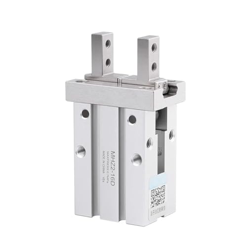 Paralleler Luftgreifer, Bohrung 10D 16D 20D 25D 32D 40D, doppelter einfachwirkender Pneumatikzylinder für Industriemaschinen(MHZ2-40D) von YXZKJZJ