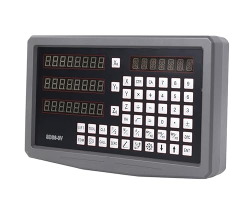 SDS6-3V Digitalanzeige-Set mit Display und 3 Stück KA300 Linearwaagen, linealen, optischen Linien, 120 mm bis 1020 mm für Dreh- und Bohrmaschinen(870) von YXZKJZJ