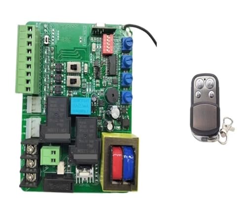 Schiebetür Garagentor Bedienfeld Magnetfeder Endschalter verfügbar mit Verzögerungsfunktion AC(Board 3remote) von YXZKJZJ