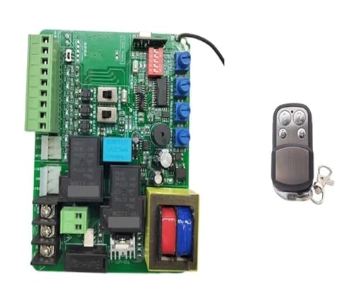 Schiebetür Garagentor Bedienfeld Magnetfeder Endschalter verfügbar mit Verzögerungsfunktion AC(Board 6remote) von YXZKJZJ