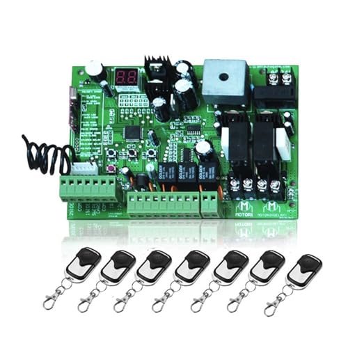 Steuerplatine for AC-Schiebetoröffner, C24V-Drehtoröffner-Motorsteuergerät PCB-Controller-Platine Elektronische Karte(7 Remote control) von YXZKJZJ