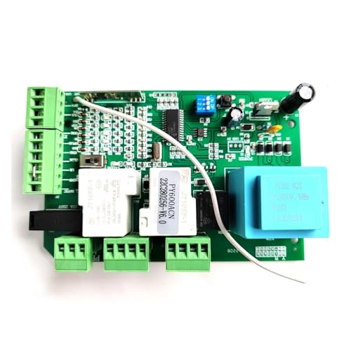 Steuerplatine for AC-Schiebetoröffner Schiebetoröffner Motorplatte Leiterplatte Steuerkarte SL600 PY600 PY800 SL1500(Board with 4 keys) von YXZKJZJ