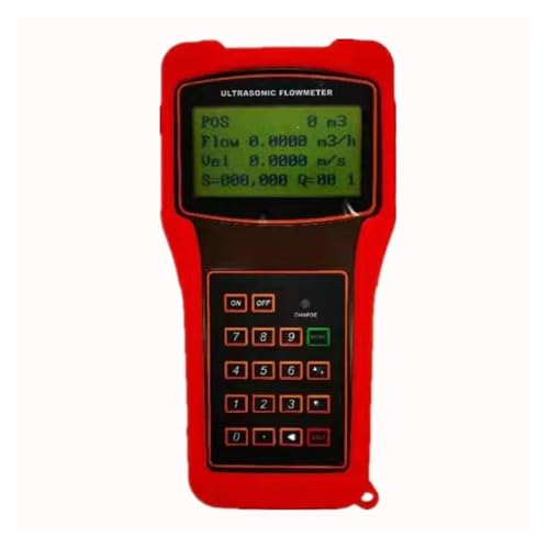TUF-2000H Handheld Intelligenter Ultraschall-Durchflussmesser mit Klemmsensor Digitaler Flüssigkeitsdurchflussdetektor Für ein breites Spektrum an Flüssigkeiten(Complete TL-1-HT set) von YXZKJZJ
