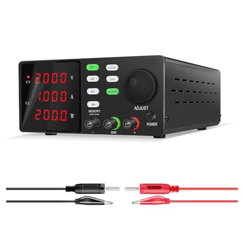Tisch-Gleichstromversorgung RS-232/USB-Anschluss Programmierbares Netzteil mit 4-stelliger LED-Anzeige Einstellbar for Laborwartung 200 V 300 V 1 A 30 V 10 A 5 A 60 V Hohe Präzision, große Reichweite( Tisch-Gleichstromversorgung RS-232/USB-Anschluss Programmierbares Netzteil mit 4-stelliger LED-Anzeige Einstellbar for Laborwartung 200 V 300 V 1 A 30 V 10 A 5 A 60 V Hohe Präzision, große Reichweite( von YXZKJZJ