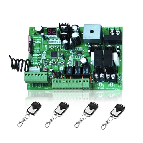 Universaltyp 24-V-Platine for automatische Doppelarm-Drehtoröffner-Bedienfeld-Smart-Control-Center-System(4 remote 24v) von YXZKJZJ