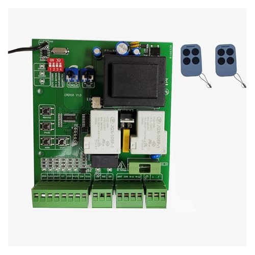 Universalversion Schiebetoröffner PCB Circuit Board Controller AC-Platine for Schiebetor-Steuerplatine(1 board with 2 key) von YXZKJZJ