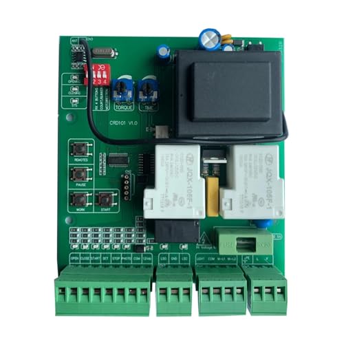 Universalversion Steuerplatine for Schiebetoröffner Pcb Circuit Board Controller AC-Platine for Schiebetor-Steuerplatine(2 board with 5 key) von YXZKJZJ