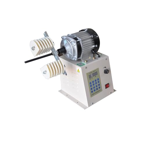 Vollautomatische CNC-Wickelmaschine, elektrisch programmierbarer automatischer Zähler, Wickelmaschine for Lackdraht, hohes Drehmoment Breite Anwendung(350W) von YXZKJZJ