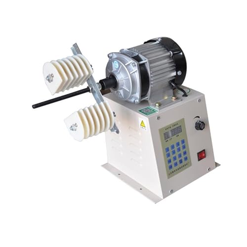 Vollautomatische CNC-Wickelmaschine, elektrisch programmierbarer automatischer Zähler, Wickelmaschine for Lackdraht, hohes Drehmoment Breite Anwendung(500W) von YXZKJZJ