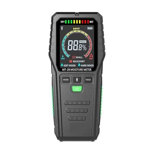 Vollwinkel-Feuchtigkeitsmessrät for Holz, berührungslos, Umbungstemperatur, Feuchtigkeitserkennung, Feuchtigkeitsdetektor Sofortiges Lesen von YXZKJZJ