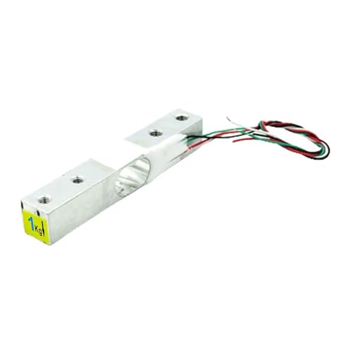 Wägezelle 1KG 5KG 10KG 20KG HX711 AD-Modul Elektronische Waage Gewichtssensor Drucktestmodul aus Aluminiumlegierung Zug- und Druckkraft prüfen(1KG) von YXZKJZJ