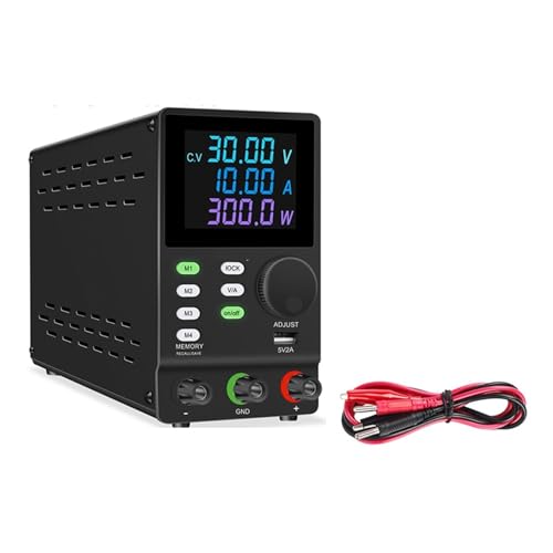 YXZKJZJ 30v 5a Einstellbare DC Netzteil for Labor 120v 3a USB Tisch Schalter 30v10a Led 5v Digitale Spannung Bank Quelle Hohe Präzision, große Reichweite(30V10A RS232) von YXZKJZJ