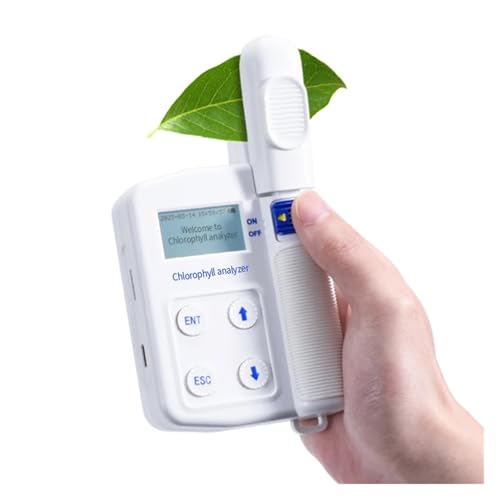 YXZKJZJ Hochpräziser Blatt-Chlorophyll-Tester Pflanzen-Chlorophyll-Messgerät Instrument zur Erkennung des Chlorophyll-Gehalts Schnelle Antwort(C) von YXZKJZJ