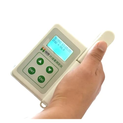 YXZKJZJ Pflanzennährstoffprüfung Chlorophyll-Analysator-Messgerät 0,0-99,9 SPAD Blatttemperaturmessgerät mit USB-Datenexport Schnelle Antwort(YA) von YXZKJZJ