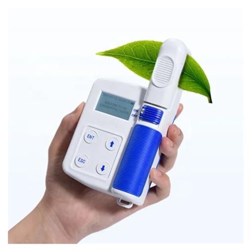 YXZKJZJ Tragbares Handheld-Messgerät zur Messung der Chlorophyllkonzentration von Pflanzenblättern, Temperatur, Feuchtigkeit und Stickstoffgehalt Schnelle Antwort(FT-YB) von YXZKJZJ
